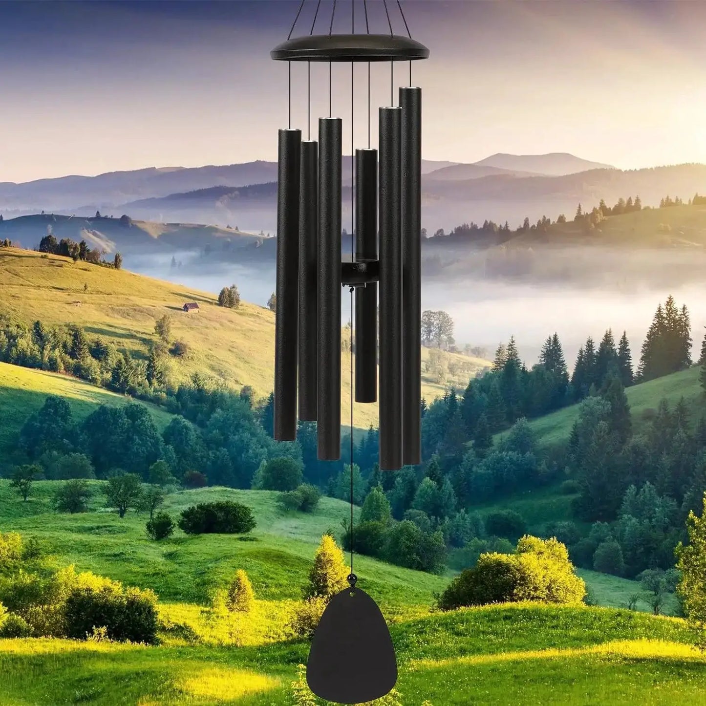 26 Inch Outdoor Wind Chimes Create an Atmosphere for Outdoor Decoration of Farmhouses Terraces Gardens Front Porch and Balconies from PriceLows™