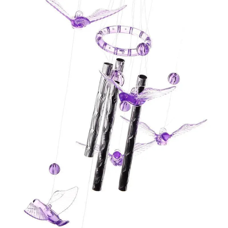 Gifts Wind Chimes Creative Garden Bells Hanging Décor Metal Tubes Diy 45cm Windchime Ornament High Quality New from PriceLows™