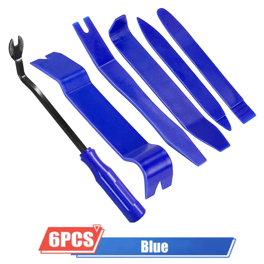 5/6PCS Auto Trim Removal Tool Kit No-Scratch Pry Tool Kit for Car Door Clip Panel &Audio Dashboard Dismantle Repairing Tool Kits from PriceLows™