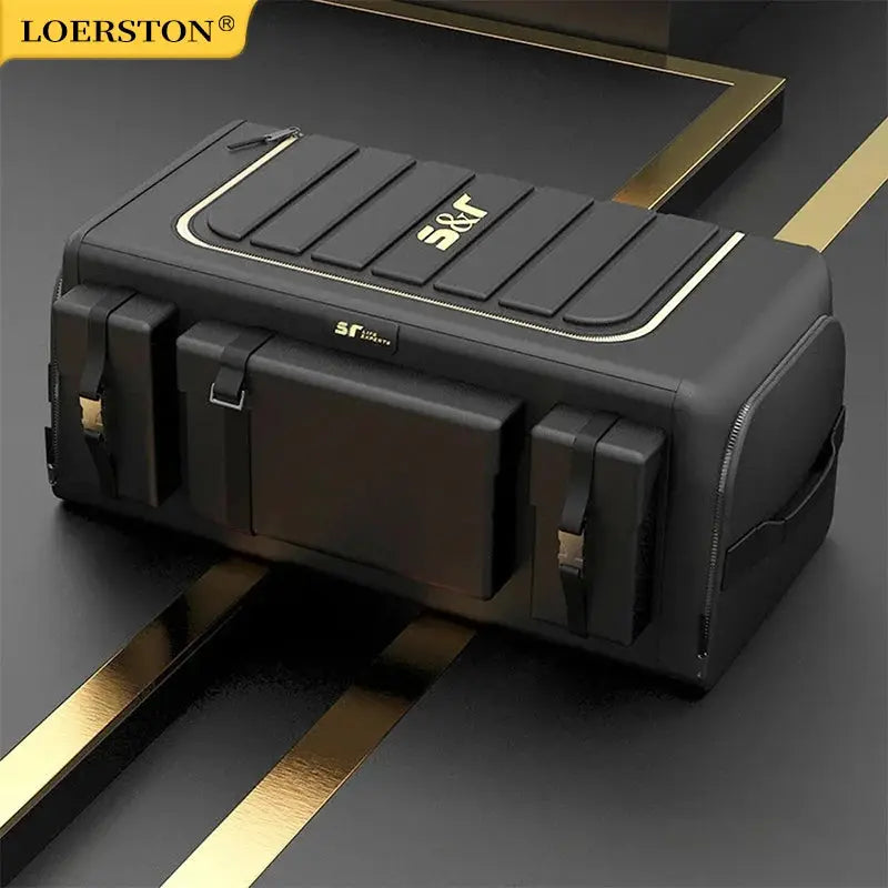 Car Trunk Storage Organizer With Lid Universal Car Trunk Organizer 70L Storage Box Oxford Cloth Folding Organizador from PriceLows™