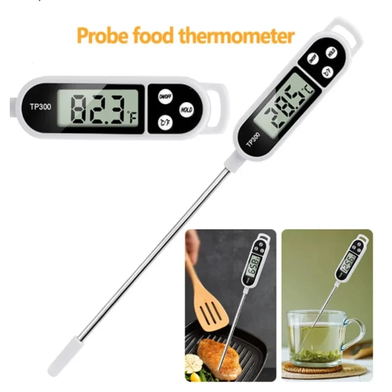Food Thermometer | Range -50C To 300C | LCD Display | One Size
