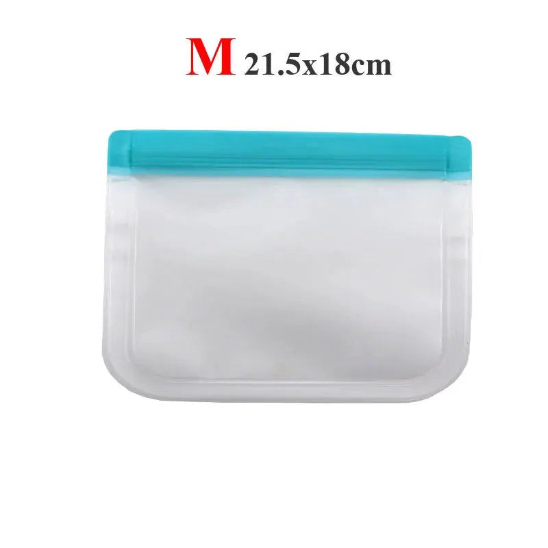 Reusable Food Storage Bag | 80ml Capacity, Leakproof | PEVA Material | One Size