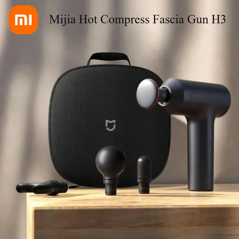Massage Gun | Brushless Motor | 25kg Thrust | Hot Compress