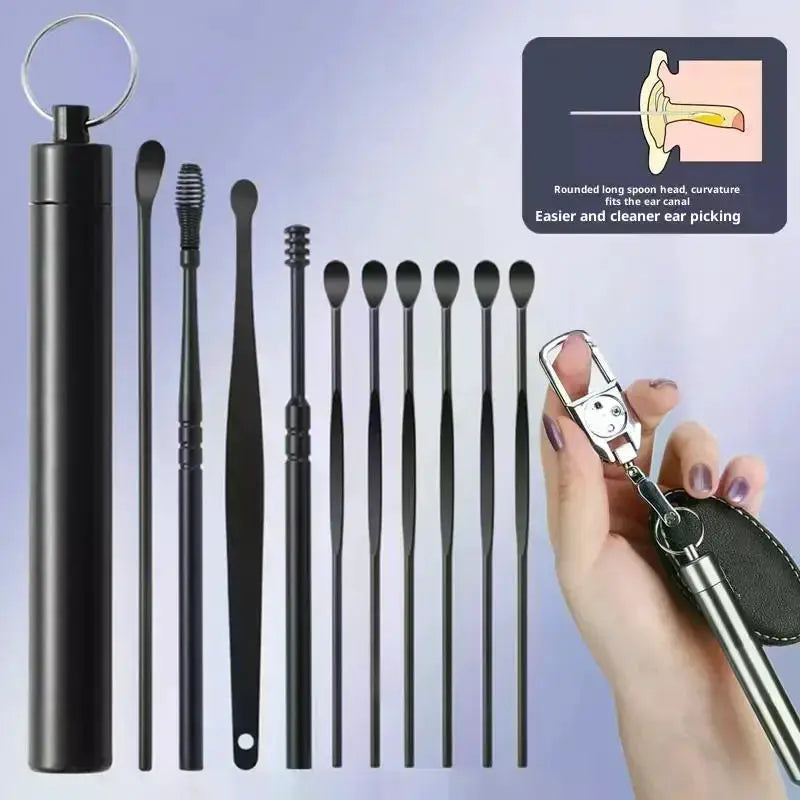1 Set Earwax Removal Tools Ear Wax Cleaner Pick Digging Artifact Ear Pick Cleaning Ears Remover For Clean Your Kit Gadgets from PriceLows™