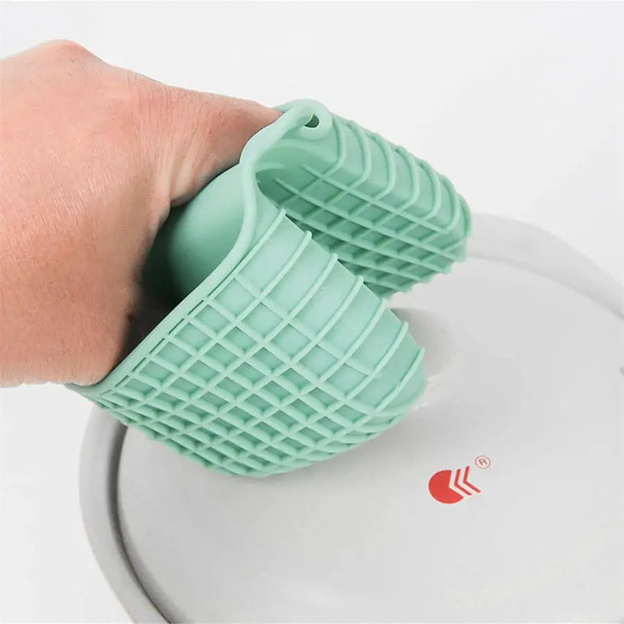 Oven Mitts | Heat Resistant Silicone | Non Slip Grip | Single Pack