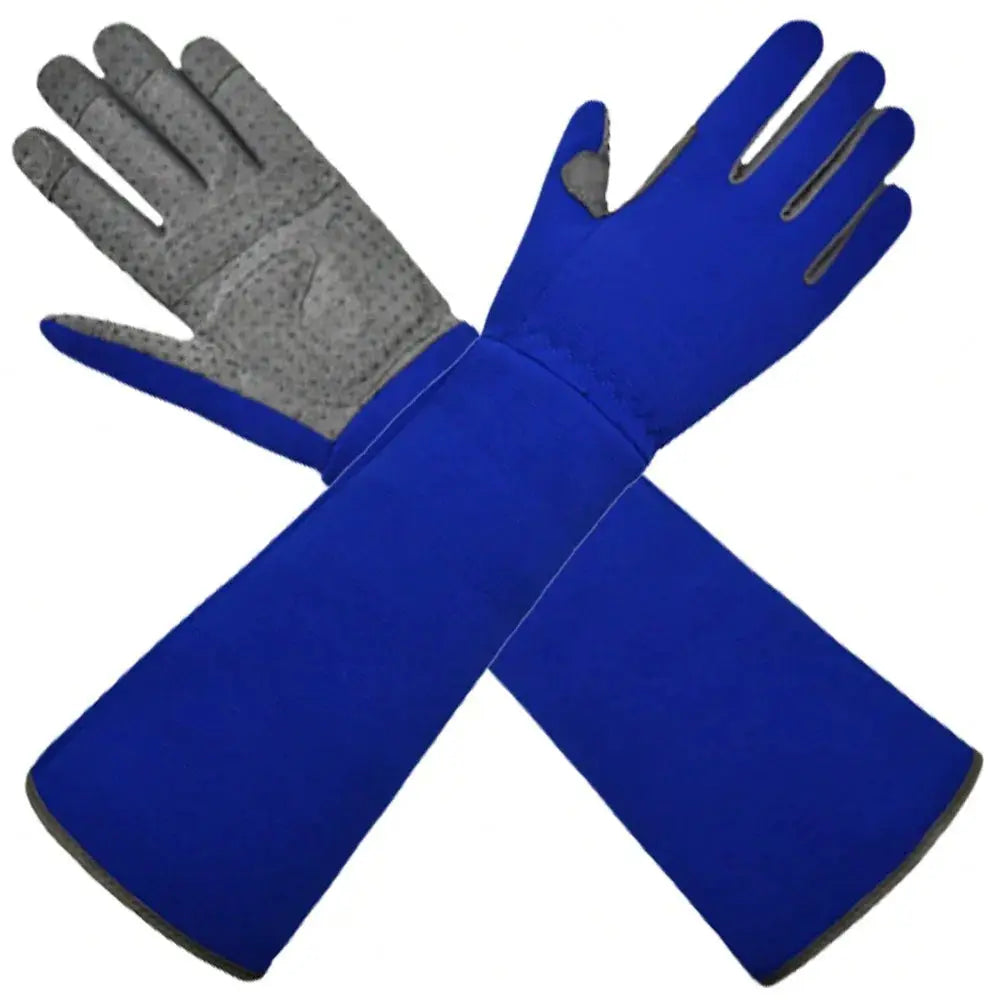 Ladies Thorn Proof Gardening Gloves Long Gauntlet Heavy Duty Garden Gloves, Elbow Length Women Leather Rose Pruning Glove For Yard Work Planting Protection from PriceLows™