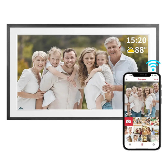Digital Picture Frame | 64 GB Built-in Memory | 15.6 Inch IPS FHD from PriceLows™