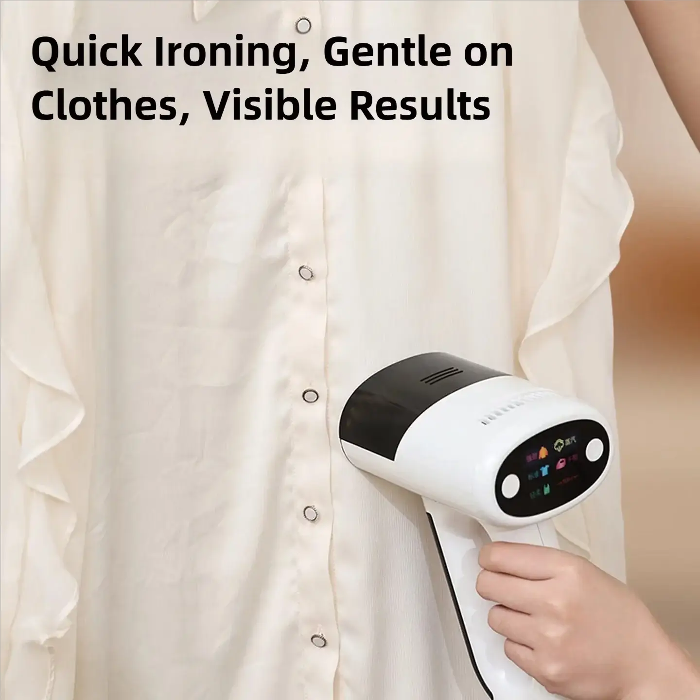 Tinsol Handheld Steam Iron | 1000W Power | 5500PA Suction | Smart Sensor
