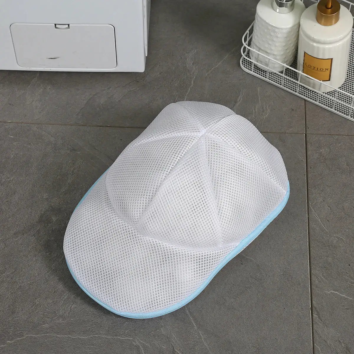 Hat Washing Bag | Mesh Polyester | Retains Shape | Pack of One