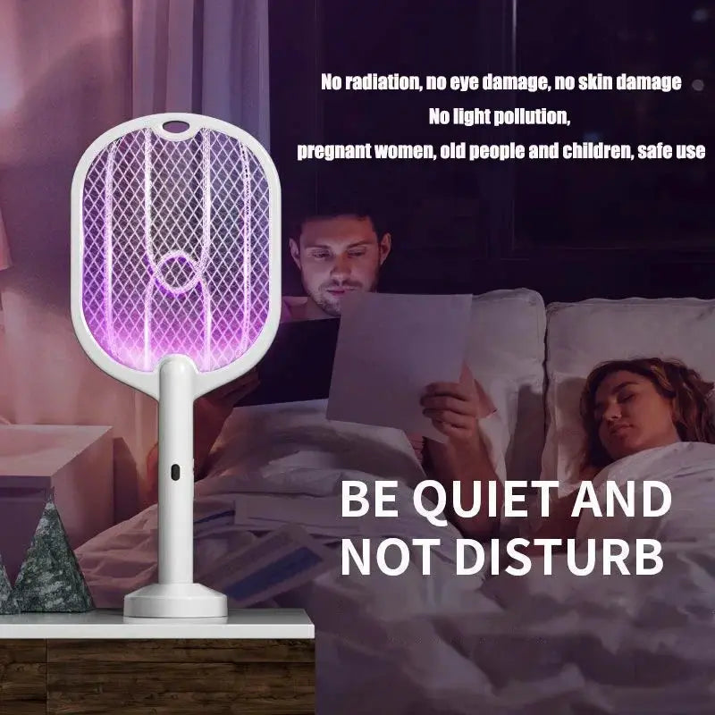 Upgraded 3000V Mosquito Swatter with TYPE-C Charging, 3 in 1 Electric Mosquito Swatter, Mosquito Killer Lamp from PriceLows™