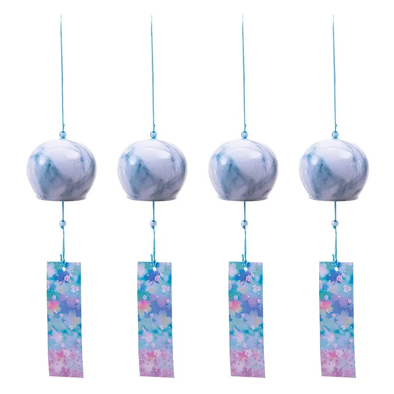 Stained Glass Wind Chimes Small Golden Fish Wind Chimes Can DIY Hand-painted Outdoor Hanging Ornaments Birthday Gift Crafts from PriceLows™