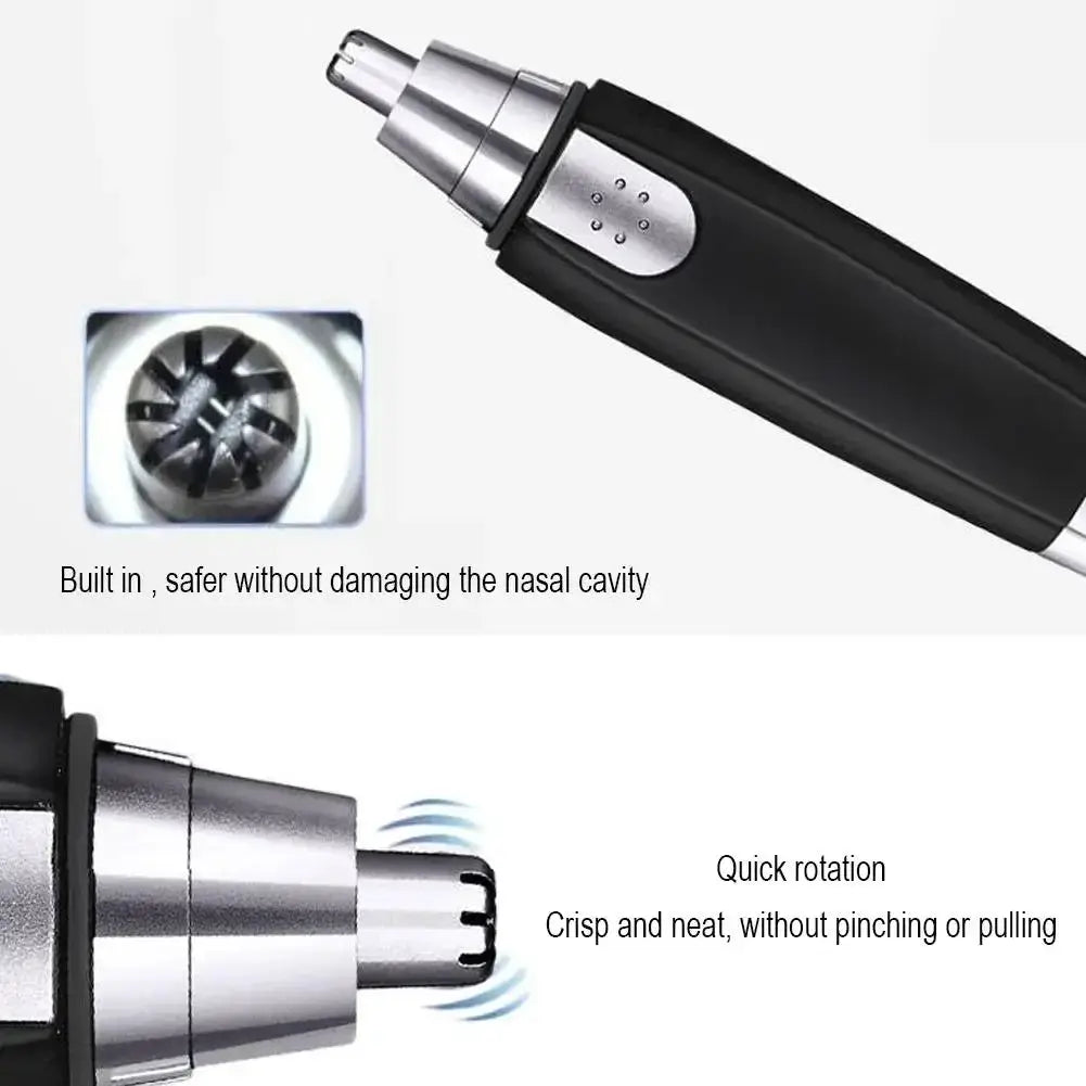 Painless Electric Nose Ear Hair Trimmer Portable Washable Blade Eyebrow Face Hair Remover Lightweight Home Personal Care Tool from PriceLows™