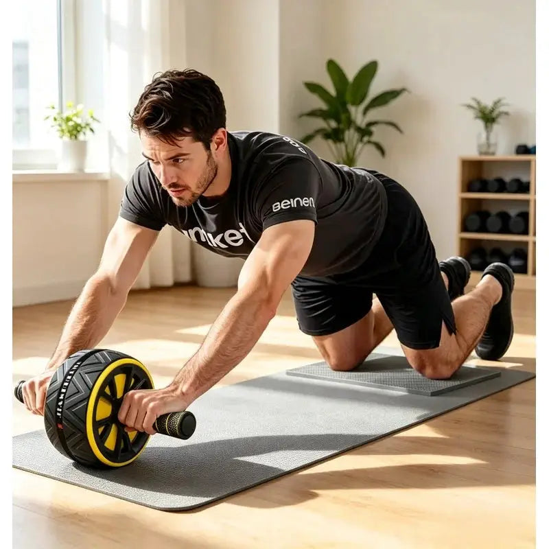 Ab Roller Wheel | Non Slip Grip | Abdominal Core Trainer