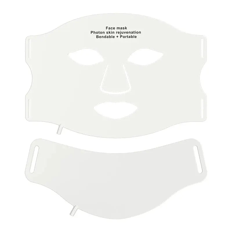 7 Color LED Face Mask with Neck Wireless Portable Red Light Therapy for Anti-Aging, Wrinkles, Skin Rejuvenation, Home Use from PriceLows™