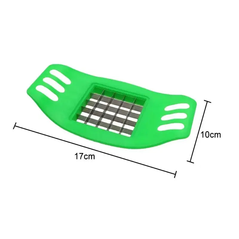 French Fry Cutter | Manual Hand Lever | Stainless Steel Blade | Compact Design