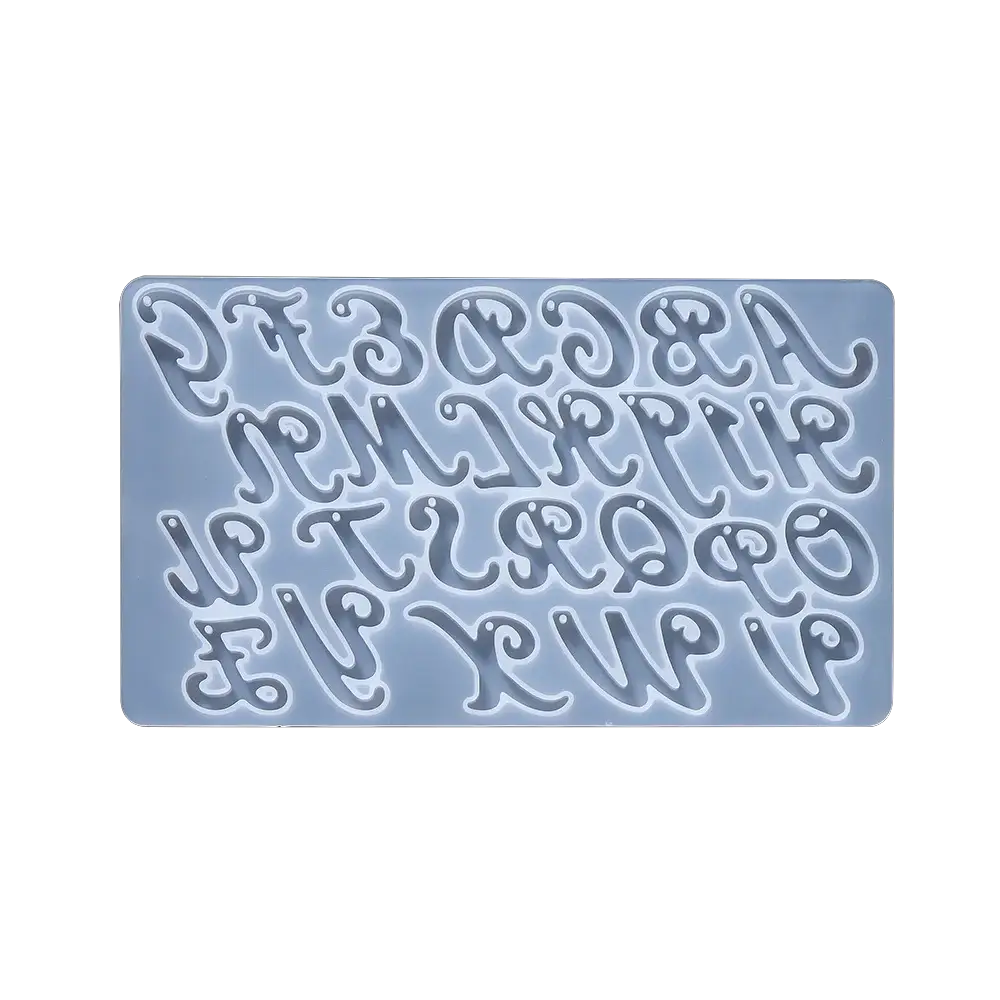 Alphabet Epoxy Resin Silicone Mold | DIY Jewelry Crafts Mould