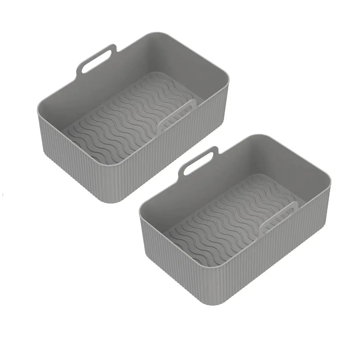 Air Fryer Silicone Tray | Reusable | Dual Basket | Ninja Compatible 1 or 2
