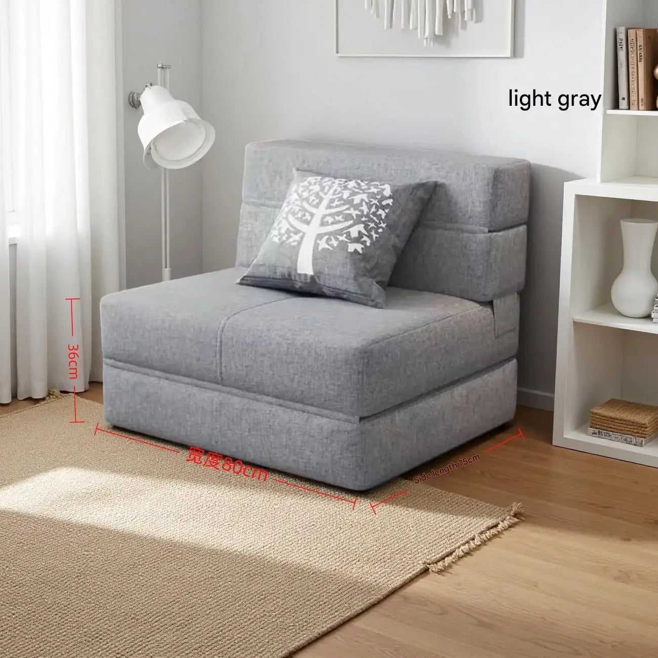 Sofa | Sponge Filling | Hemp Fabric | Single, Double, Triple