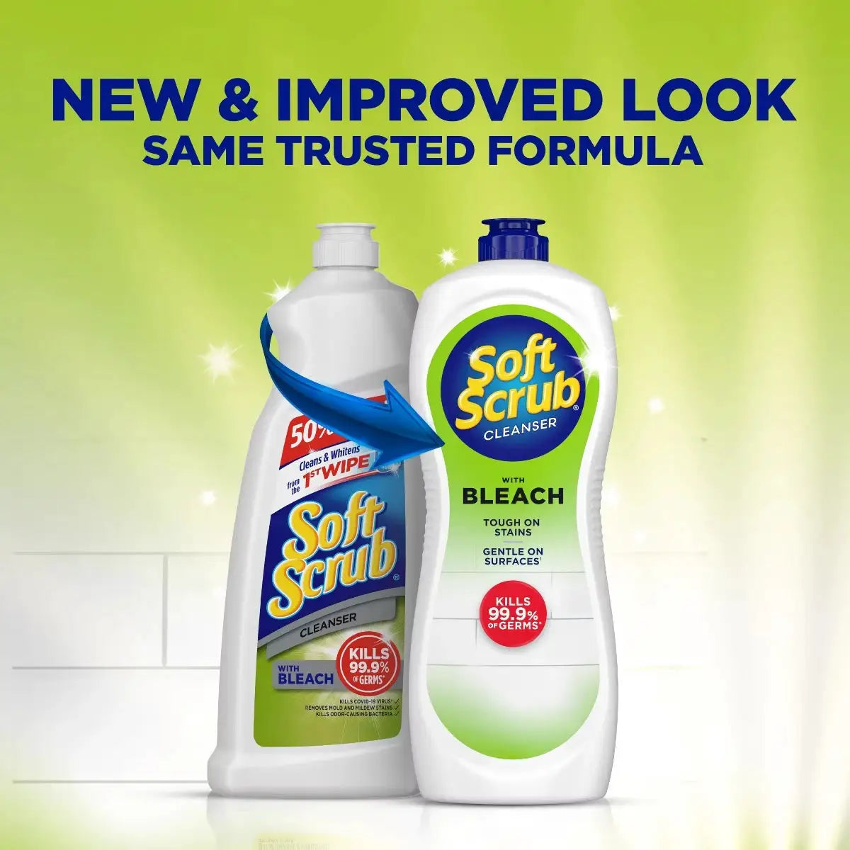 Bleach Surface Cleaner | Phosphorus Free | Ceramic Sink Safe | 36 Oz
