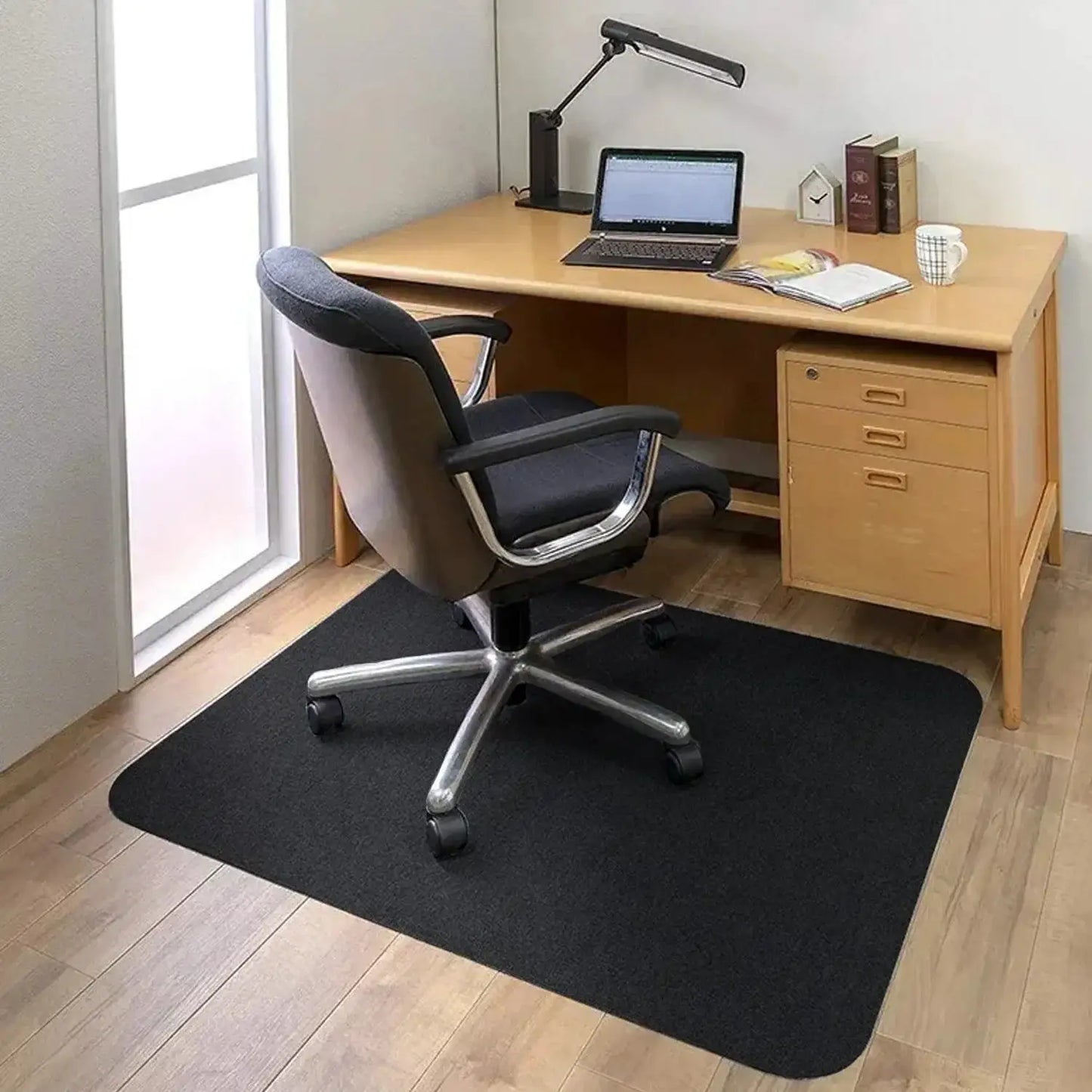 VIKAMA Study Area Carpet, Stain-Resistant And Wear-Resistant, Swivel Chair Mat, Learning Area Carpet, Home Decoration from PriceLows™