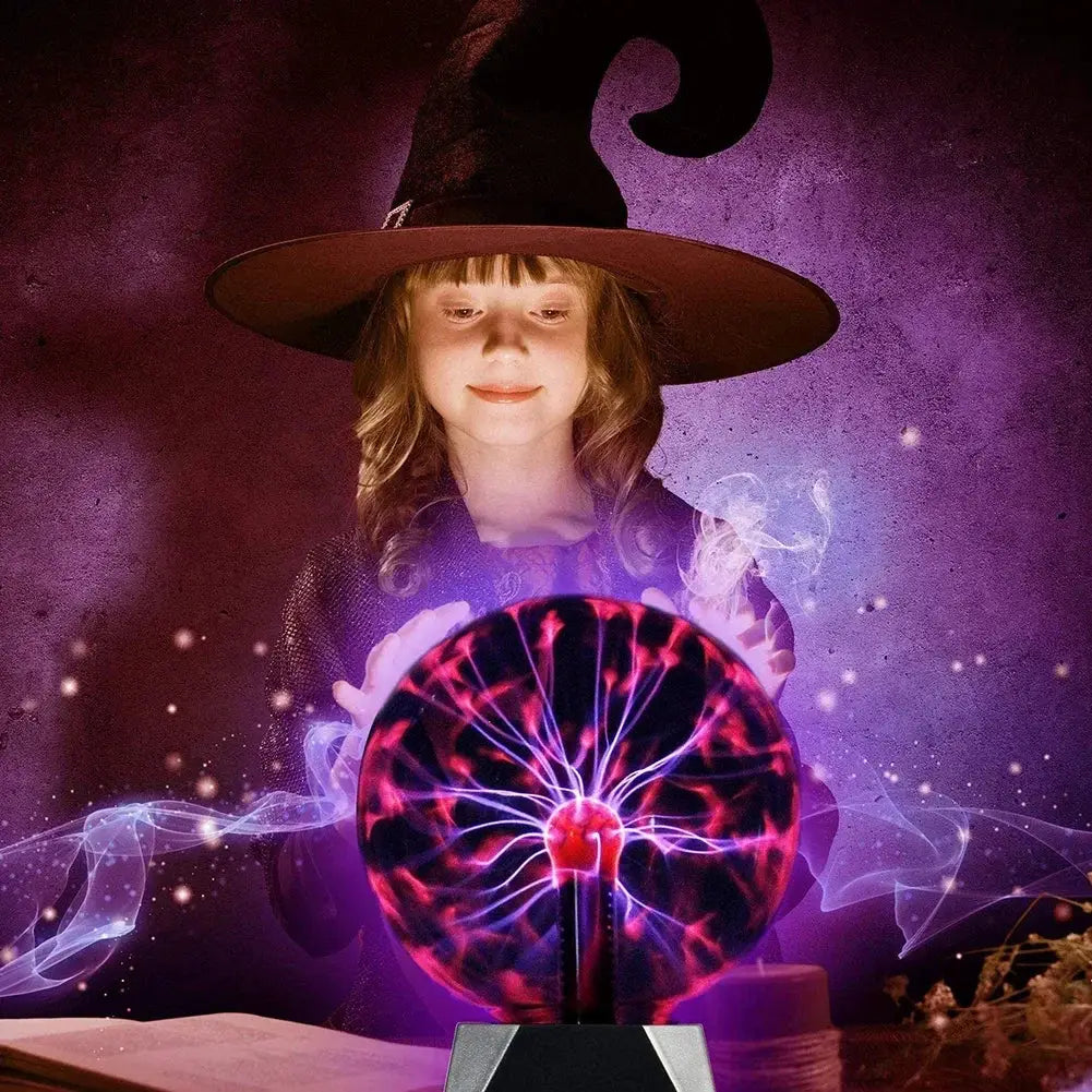 3/8 Inch Sound Control Magic Plasma Ball Lamp LED Night Light Atmosphere Touch Glass Plasma Light Christmas Party Decor Lighting from PriceLows™