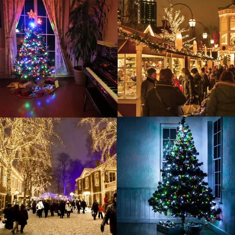 Christmas Fairy Lights | 8 Modes | AC Powered | Multiple Lengths