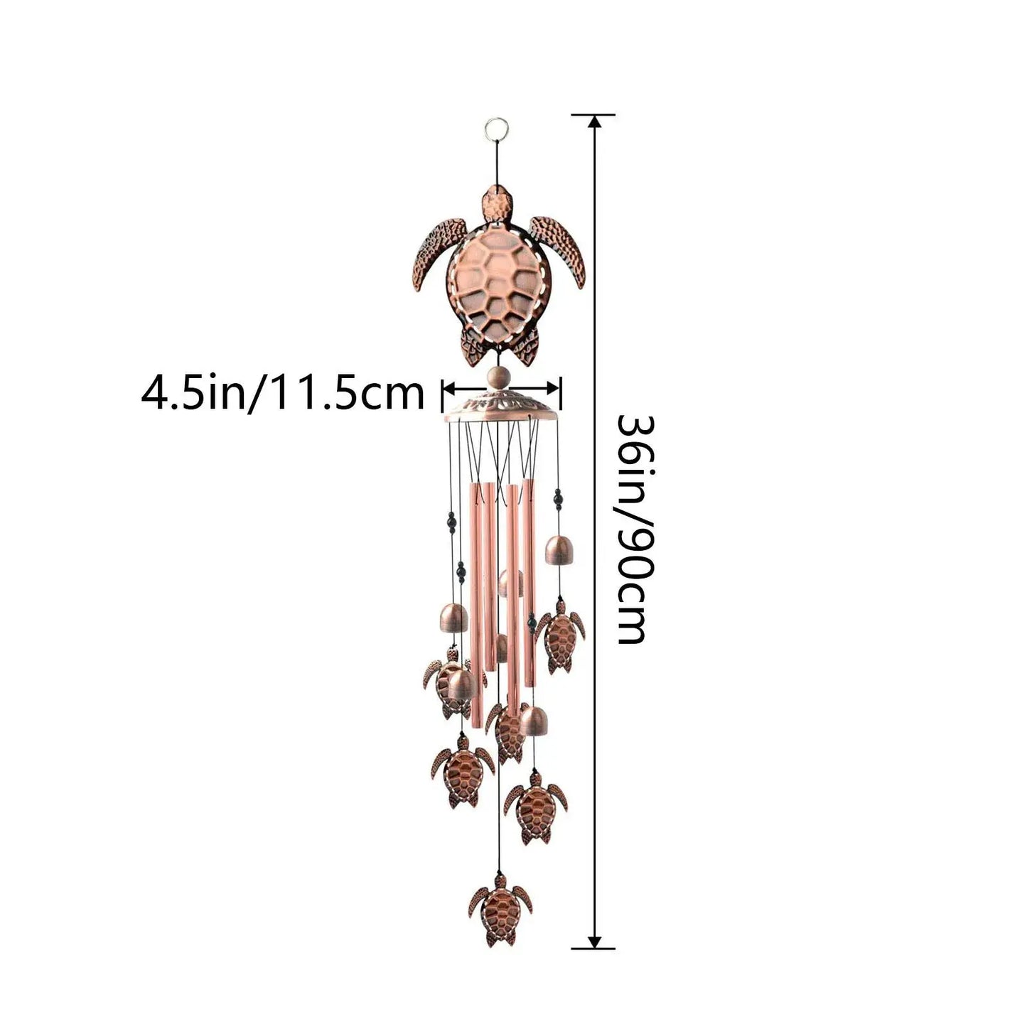 1pc Wind Chime Large Bells Wind Chimes Chapel Home Decor For Garden Outdoor Decoration Decor Gifts Yard Hanging Decor from PriceLows™