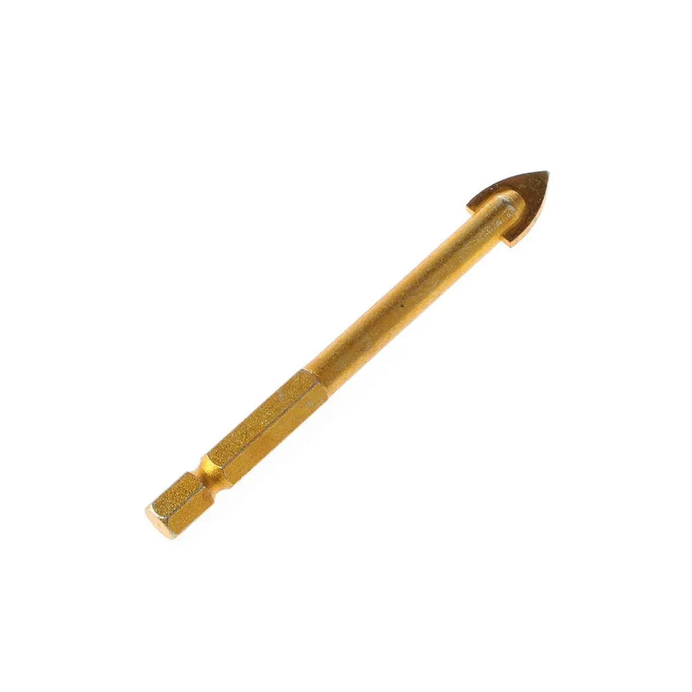 3mm 4mm 5mm 6mm 8mm 10mm 12mm Flat Hex Tile Bits Titanium Coated Glass Ceramic Concrete Hole Opener Alloy Triangle Drilling Tool from PriceLows™