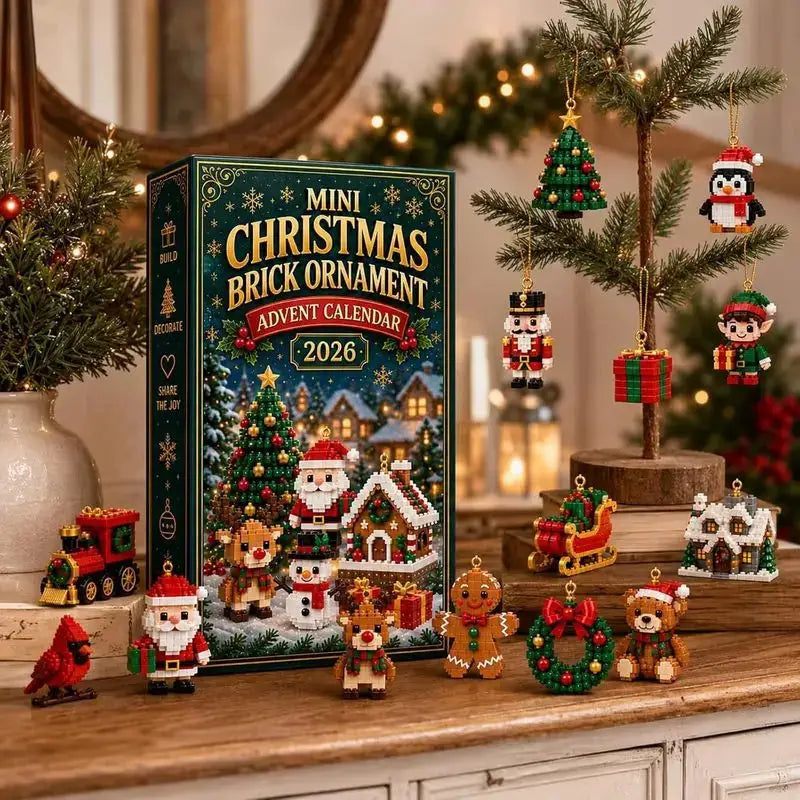 Christmas Advent Calendar Mini Building Blocks | 24 Day Countdown | DIY Assembly