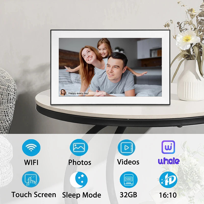Digital Photo Frame | 15.6 Inch Display | 1920x1080 IPS | 32 GB Memory