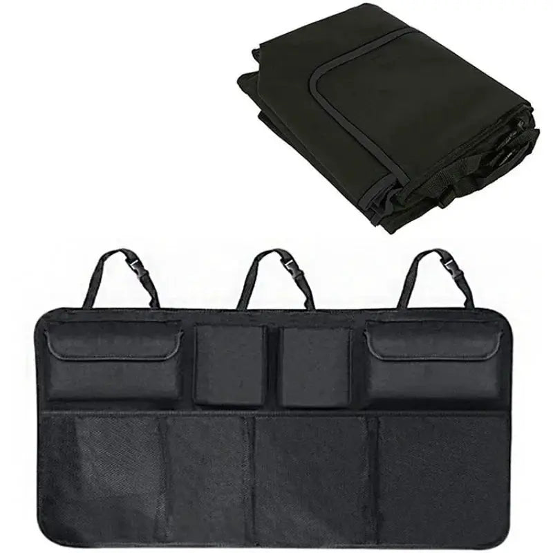 Car trunk storage bags, suv car rear seat backrest hanging bags, net bags, car storage boxes, storage bags Accessories from PriceLows™