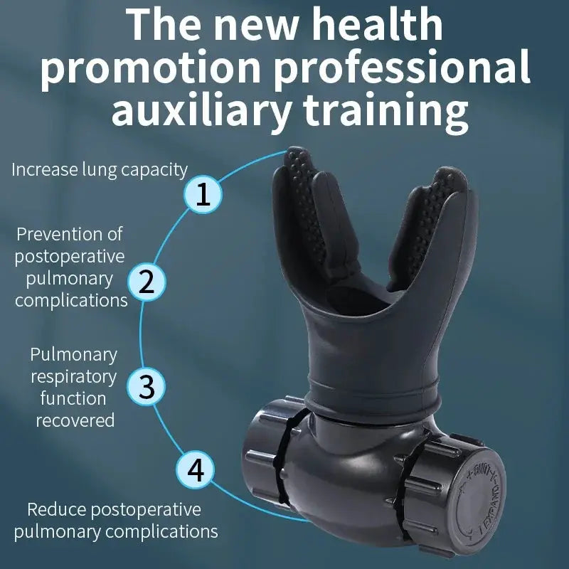 Silicone Respiratory Trainer | High Altitude Breathing | Unisex Sport Edition