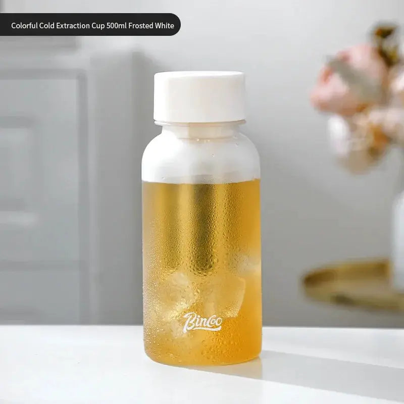 Bincoo 600ml Cold Brew Coffee Tea Maker with 300-Mesh Filter Leakproof Iced Drink Travel Tumbler BPA-Free Tritan Material from PriceLows™