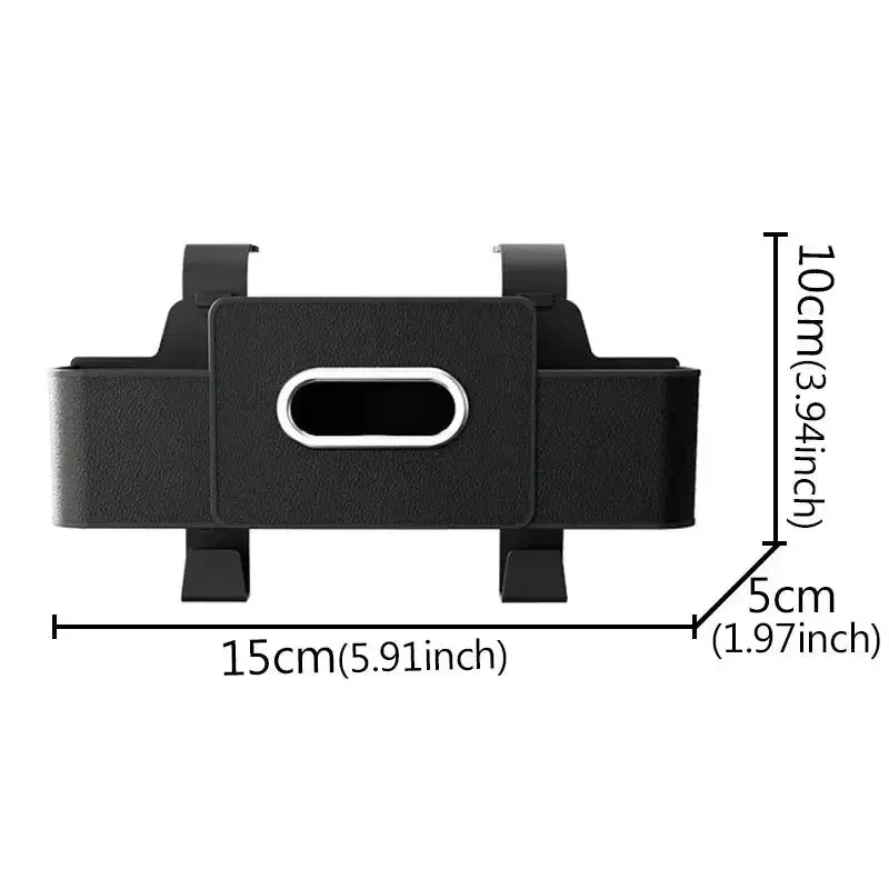 Car Seat Back Storage Box Multi-Functional Vehicle Mounted Tissue Box Rear Seat Storage Cup Holder Hook Automobile Accessories from PriceLows™