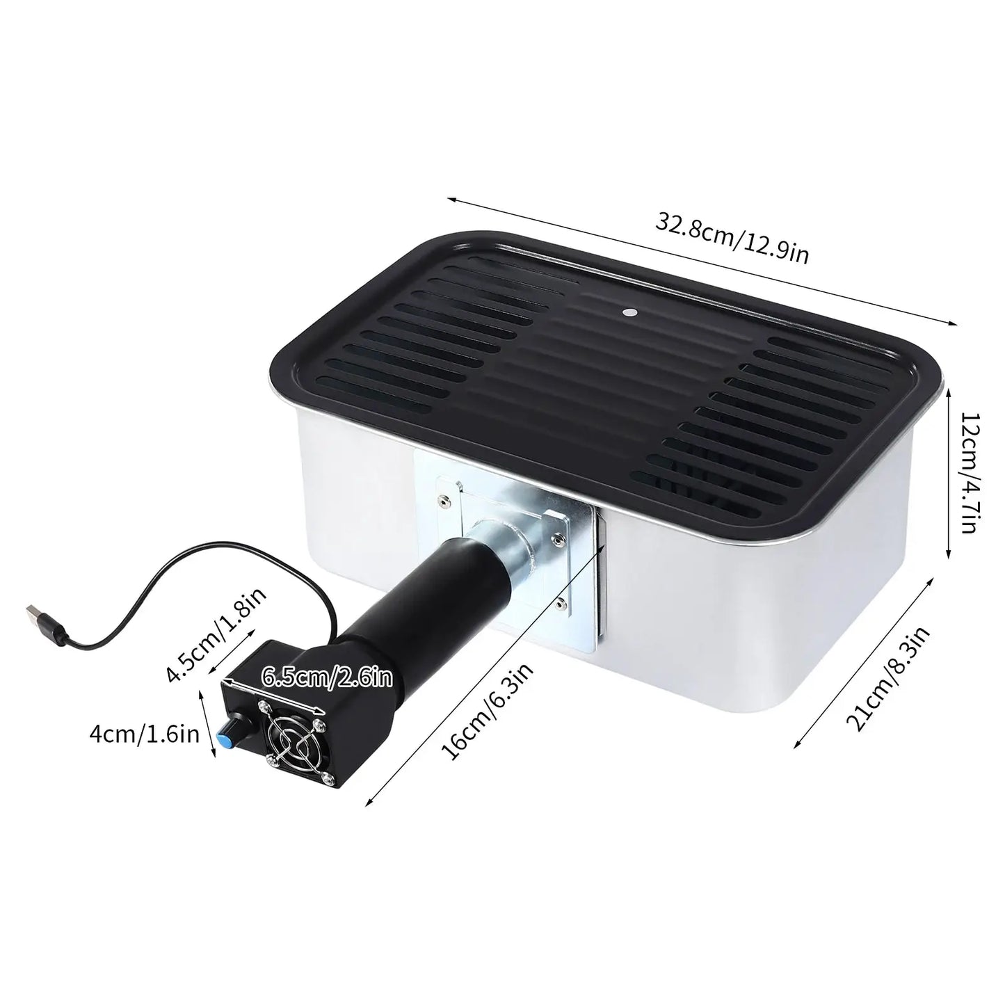 Portable Camping Barbecue Grill 2500-5500rpm Non-stick Outdoor Barbecue Grill With Carrying Bag For Hiking, Camping from PriceLows™