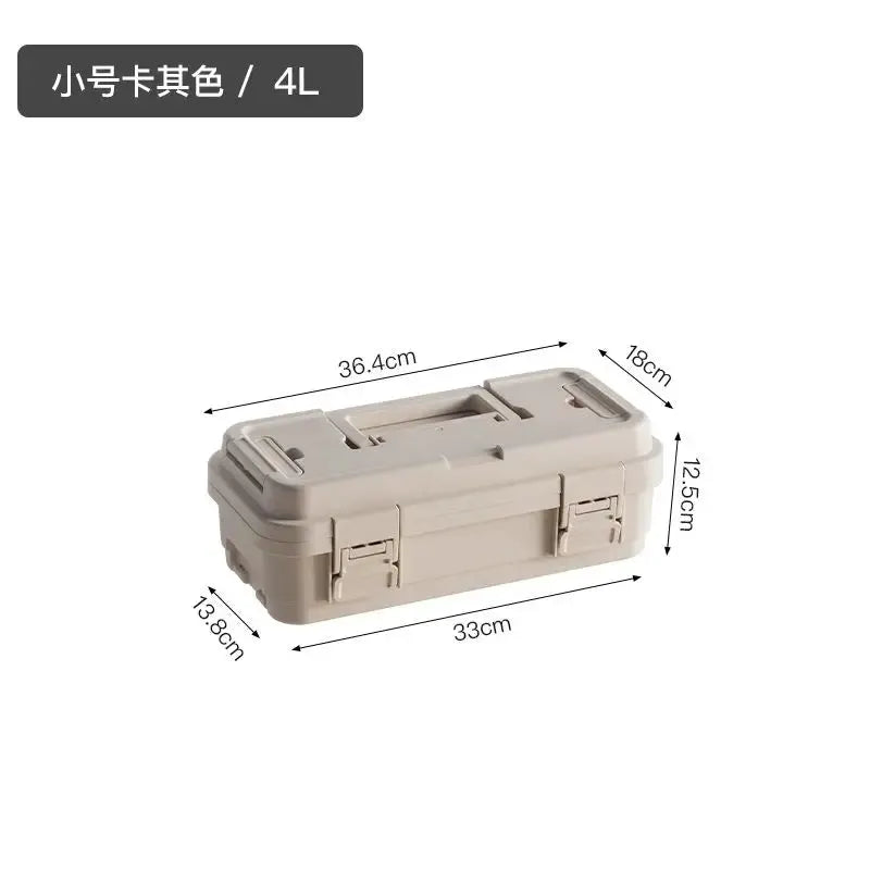4L/6.5L Stackable Bins Storage Connectable Toolbox Multiple Functions Storage Boxes & Bins Plastic Container Storage from PriceLows™