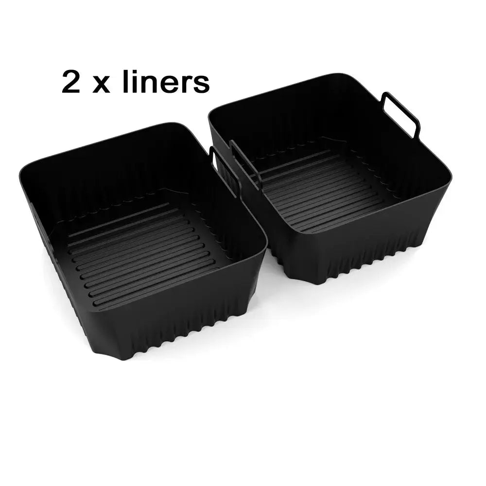 Silicone Air Fryer Basket Liner | Reusable | Non-Stick BPA-Free | Ninja AF500