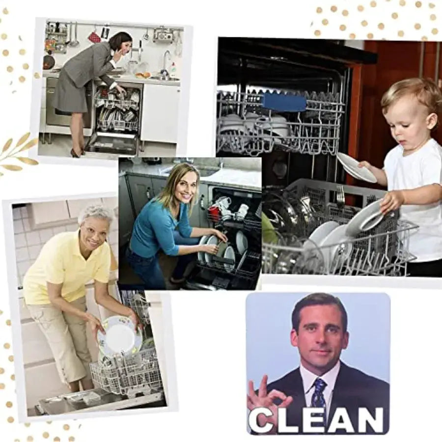 Dishwasher Magnet | Clean Dirty Indicator | Reversible Sign | Double Sided