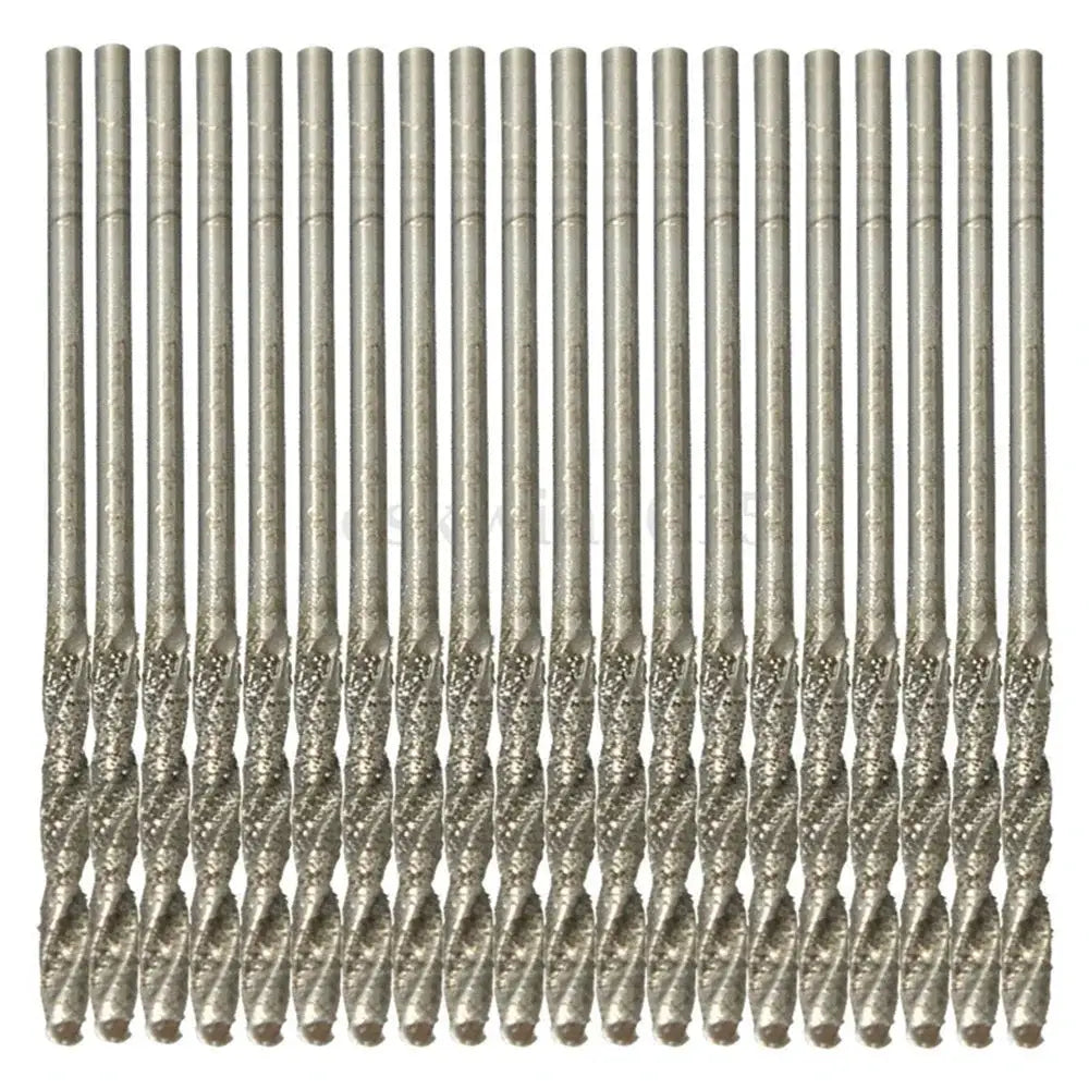 10Pcs 1mm 2mm 3mm 4mm Diamond Coated HSS Tipped Solid Bits Drill Twist Drills Bit Hole Saw for Jade Processing Tools from PriceLows™