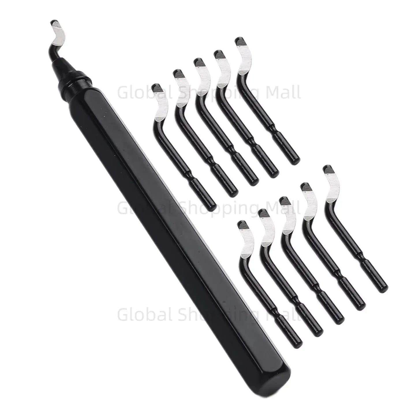 Metal RB1000 Repair Deburring Tool Kit Bit Rotary Deburr Blades Remover Deburring Tool Set for Wood Plastic from PriceLows™