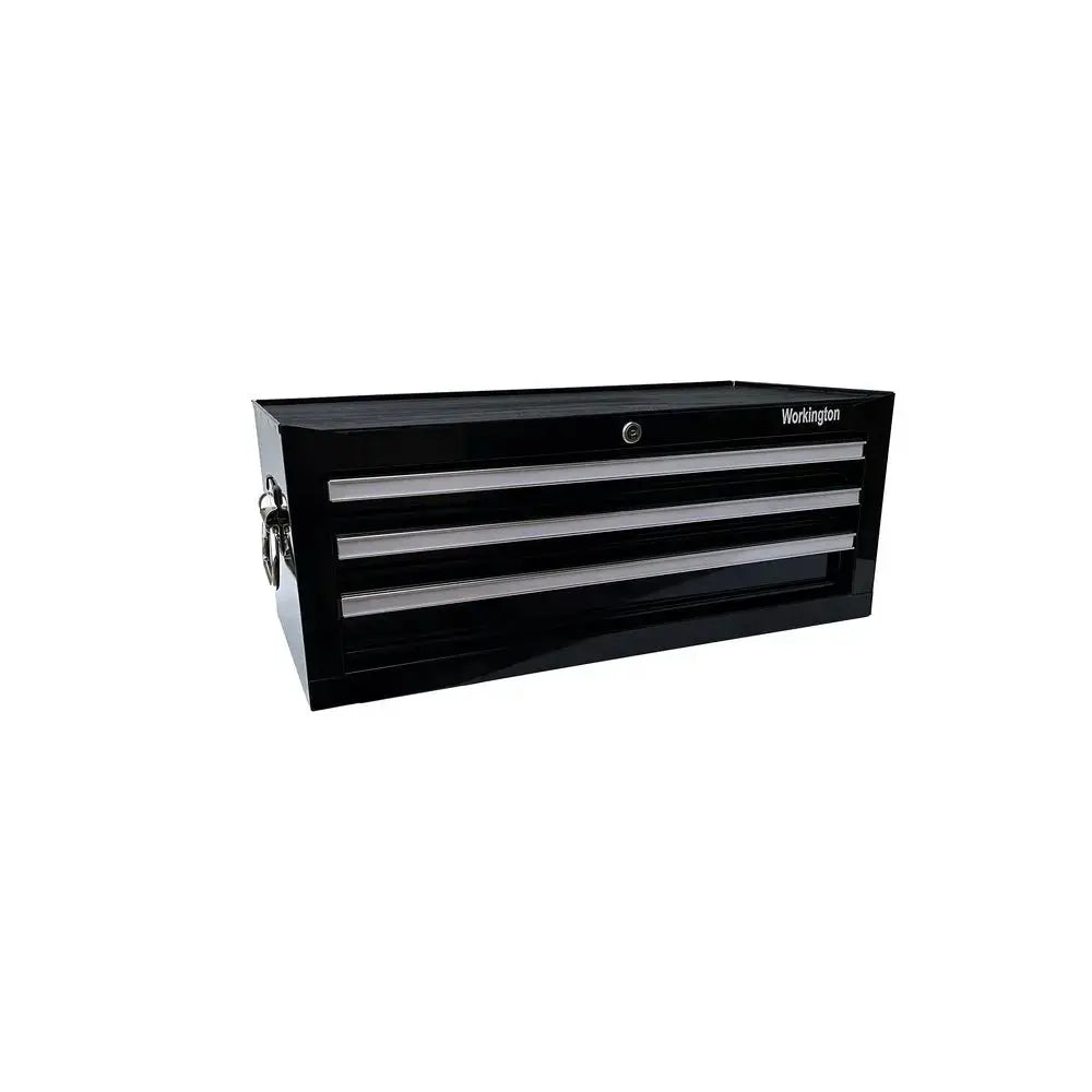 Industrial 3 Drawers Portable Metal Intermediate Box, 26 Middle Tool Chest Cabinet with Ball Bearing Drawer Slides, Steel Tool from PriceLows™