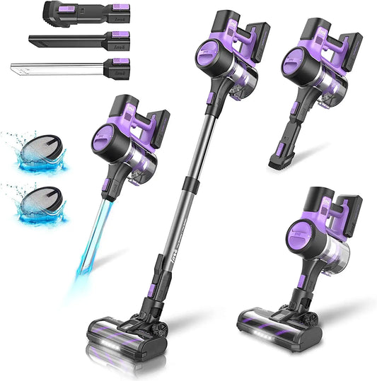 Cordless Vacuum Cleaner | 45KPa Suction Power | Up To 50 Min Runtime