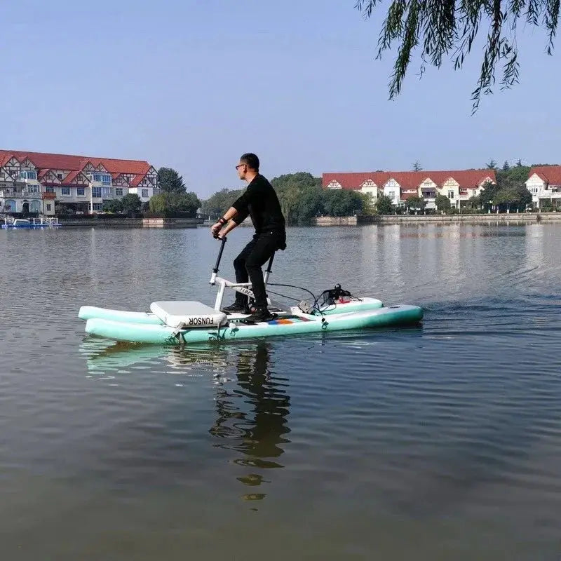 Single double triple water bicycle, Fangsuo water electric bicycle scenic spot from PriceLows™