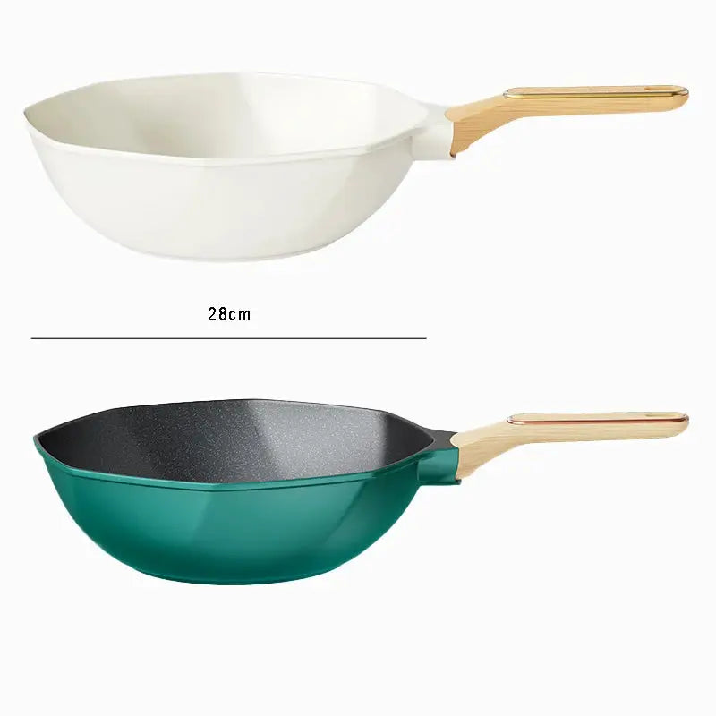 Nonstick Frying Pan | 28 cm Diameter | 3-4 L Capacity | Induction Compatible