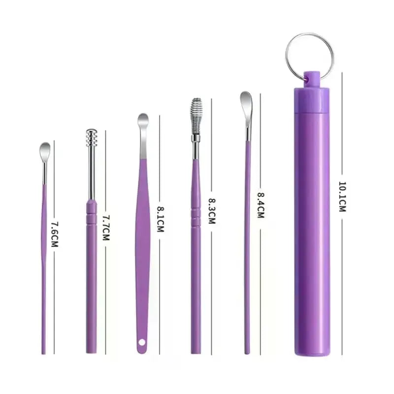 1 Set Earwax Removal Tools Ear Wax Cleaner Pick Digging Artifact Ear Pick Cleaning Ears Remover For Clean Your Kit Gadgets from PriceLows™