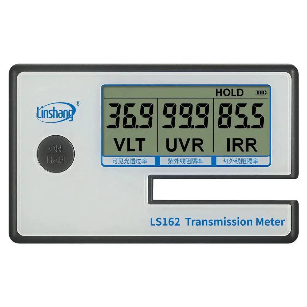 ANDRU Portable Window Tint Transmission Meter Linshang LS162 Measure IR Rejection UV Blocking Rate Visible Light Transmittance from PriceLows™