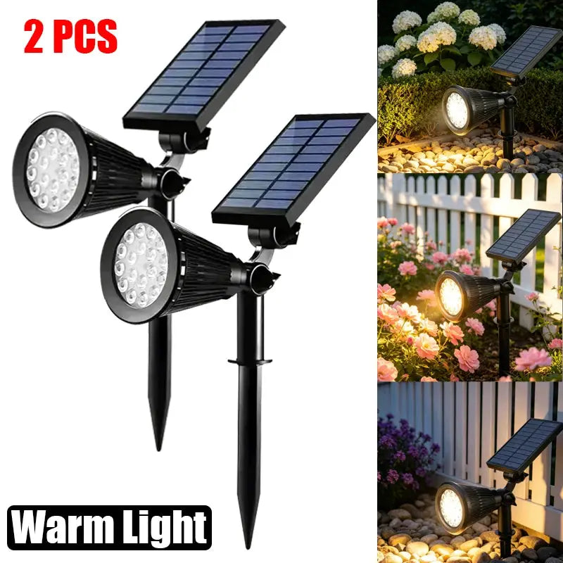 FAMCDC Solar Spot Light Outdoor Lawn Lamp Waterproof Spotlights Solar Garden Lights Landscape Lighting Decoration Pathway Lamp from PriceLows™