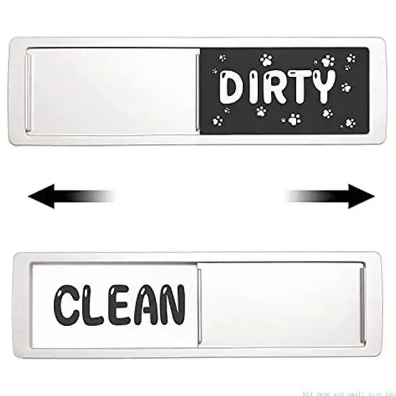 Dishwasher Magnets | Clean Dirty Sign | Magnetic Sign Sticker | One Size