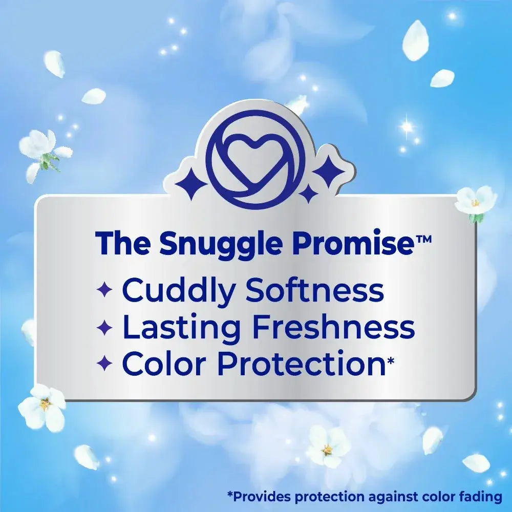 Liquid Fabric Softener | 123.1 Oz | 181 Loads | Blue Sparkle