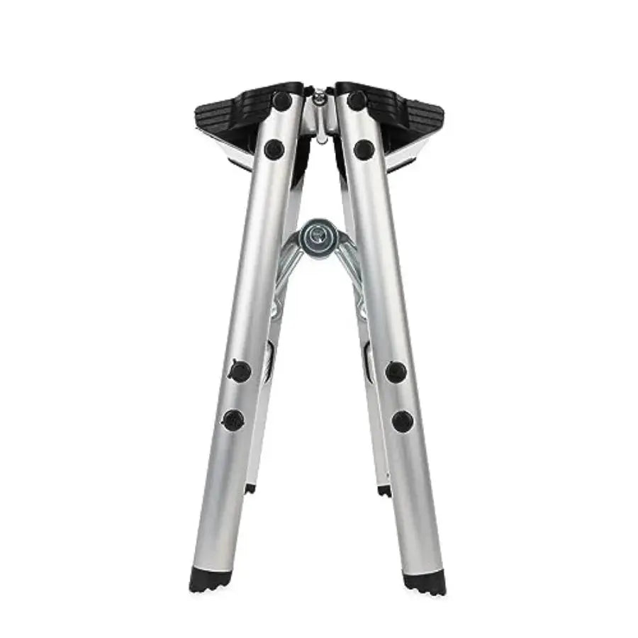Folding Metal Step Stool - Perfect for Hard to Reach Areas in Kitchens and Closets Great as a Truck Stool Folds for Easy Storag from PriceLows™